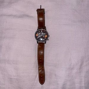 Wenger Leather Watch